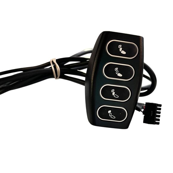 Pride Mobility Quantum Q6 Q Logic 4 Key Power Seat Control Keypad CTLDC123218 - Picture 1 of 5